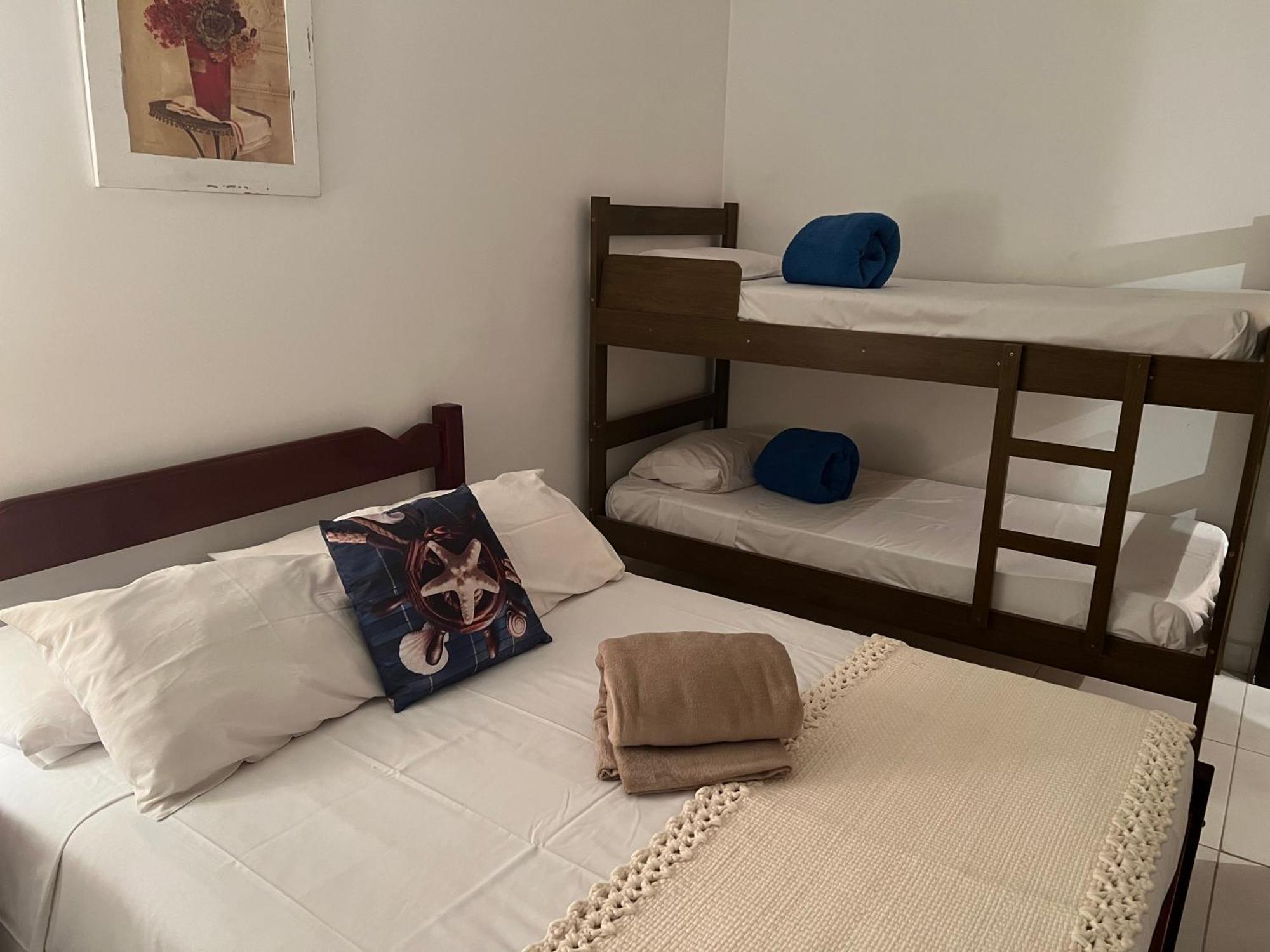 Apartamento 100 Mts Da Praia 瓜鲁雅 外观 照片